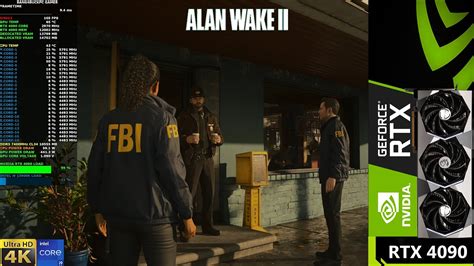 ALAN WAKE 2 Path Tracing DLSS Quality 4K RTX 4090 I9 13900K YouTube