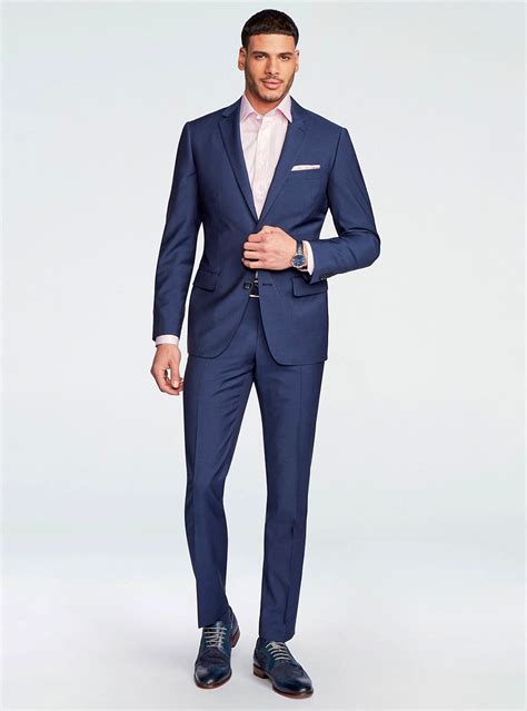 11 Blue Suit Pink Shirt Outfits For Men Suits Expert