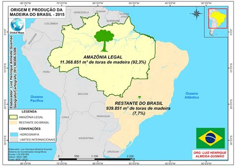 Mapa Da Amazônia Legal - 7