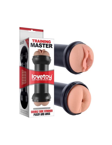 Love Toy Training Master Double Side Stroker Pussy And Ass