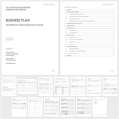 Nonprofit Plan Template