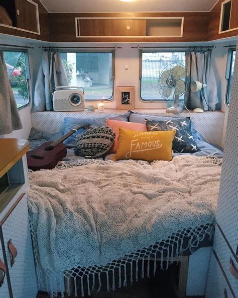 Cute Campervan Bedroom 11 Van Life Bedroom Interior Home