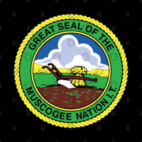 Great Seal Of The Muscogee Nation - Muscogee - Phone Case | TeePublic