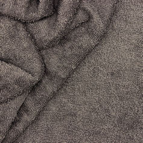 Anthracite Grey Terry Fabric