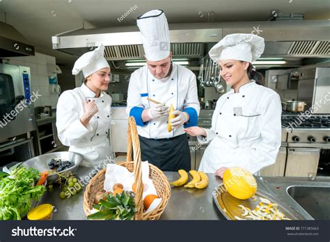 Chef Kitchen Staff Teamwork Stock Photo 771385663 | Shutterstock