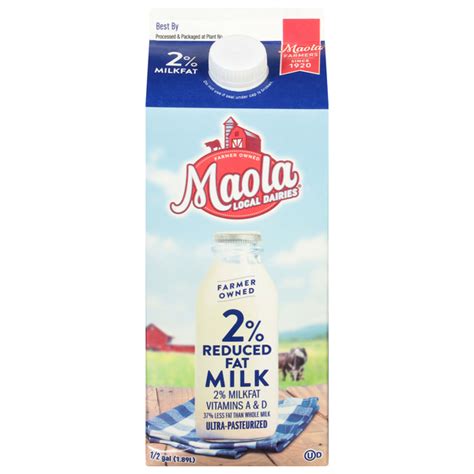 2 Reduced Fat Milk Order Online Save Food Lion