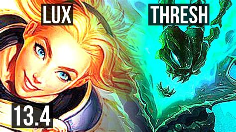 LUX Draven Vs THRESH Varus SUP 5 0 17 400 Games EUW Master