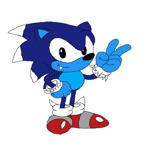 Pixilart Classic Werehog Sonic By Josh The Hedge