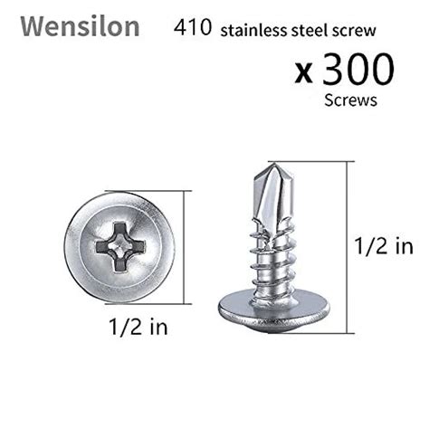 Getuscart Wensilon Pcs For Sheet Metal Self Tapping Screws