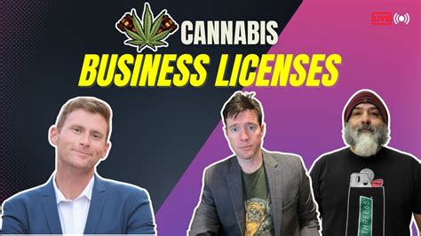 Cannabis Business Licenses Youtube