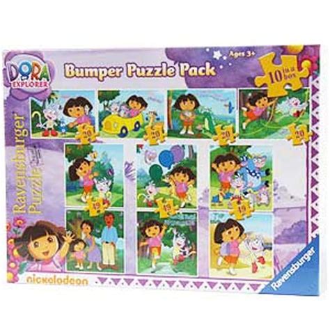 Dora The Explorer Bumper Puzzle Pack Home Bargains