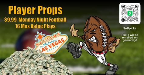 Nfl Premium Props Mnf Week Nfl Picks Pro