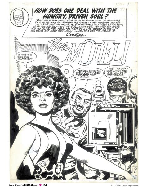 Dingbat Love Dig This Inside Look At Some Of Jack Kirby’s Rarest Art 13th Dimension Comics