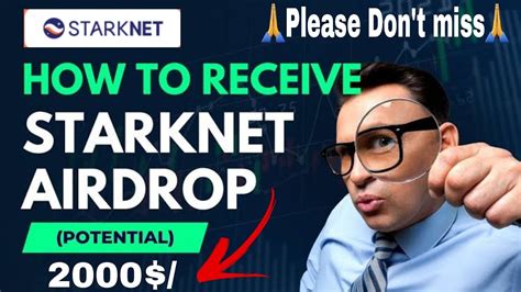 Starknet Airdrop Starknet Testnet Airdrop Starknet Token Minimum