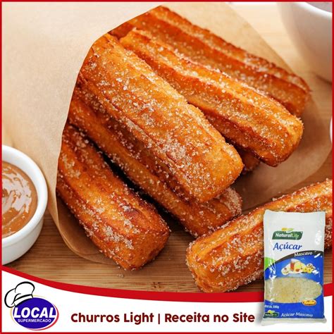 Churros Light Com Doce De Leite