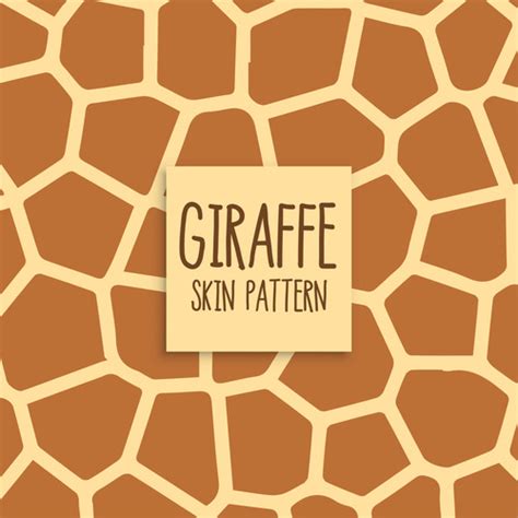 Giraffe skin pattern vector material 02 free download