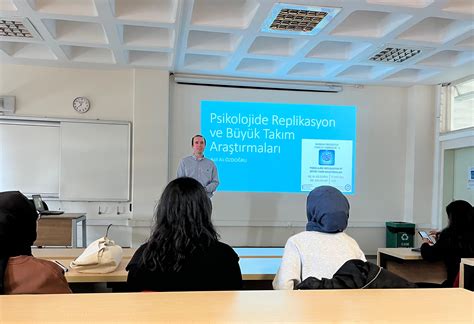 Psikolojide Replikasyon Ve B Y K Tak M Ara T Rmalar Semineri