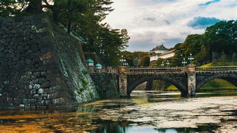 View of the Emperor`s Palace in Tokyo, Japan Stock Image - Image of ...