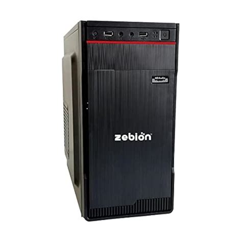 Buy Zebion Computer Case Cabinet Without Smps Black