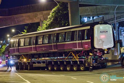 Alstom Metropolis C E On Delivery To Sengkang Depot Land Transport Guru