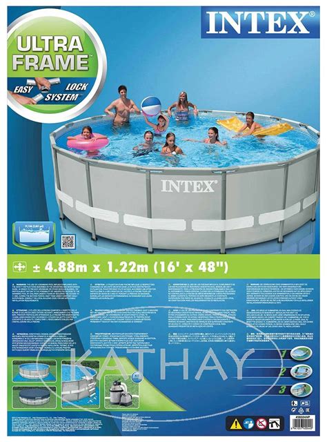 Basen Stela Owy Ultra Frame X Cm Intex