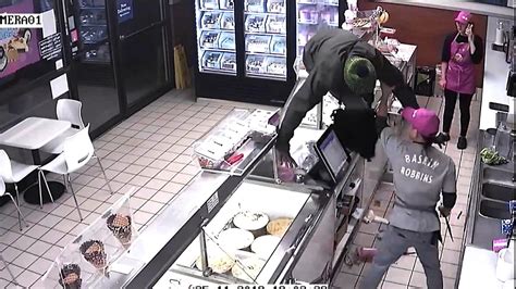 Surveillance Video Shows Clerk Disarm Robber Cnn Video