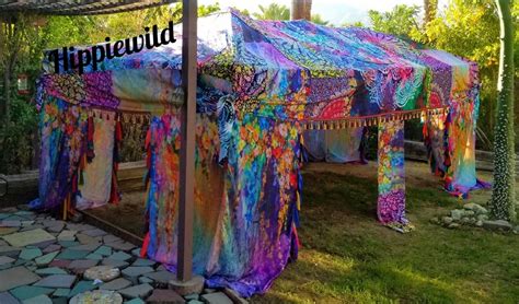 X Custom Canopy Cover Only In Stock Festival Booth Boho Hippie