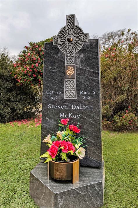 Custom Single Upright Headstone Portfolio — Brown Memorials