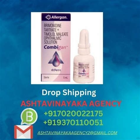 combigan eye drop packaging size  ml  rs pack  nagpur id