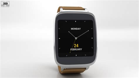 360 View Of Asus ZenWatch Brown 3D Model 3DModels Store