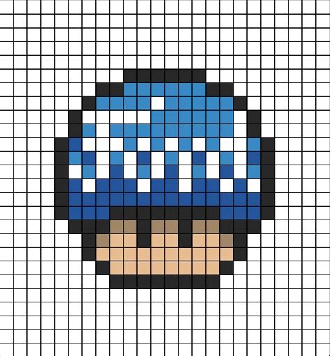 Ford Logo Mushroom Pixel Art Pixel Art Pixel Art Pattern Cross