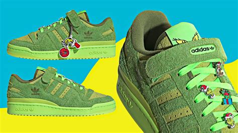 Where To Buy Adidas Grinch Inspired Shoes Details Price