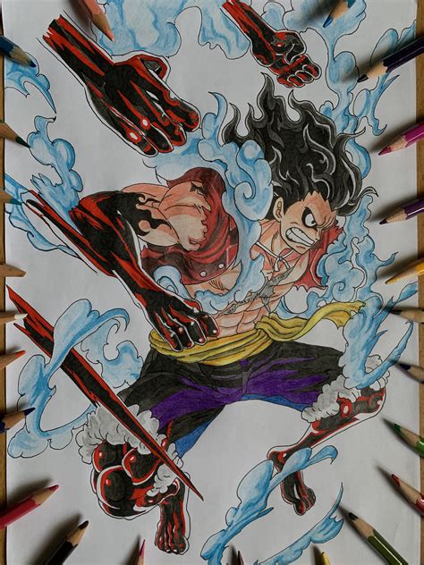 I drew Gear 4 Snakeman : r/OnePiece