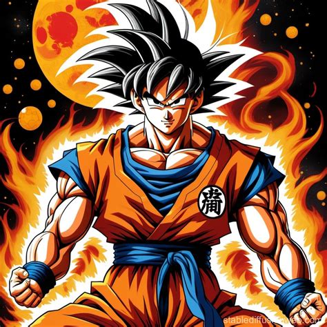 Goku from Dragon Ball | Stable Diffusion Online