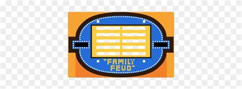 Family Gameshow Familyfeud Feud Blank - Old Family Feud Board Game, HD ...