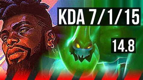 K SANTE Vs ZAC TOP 7 1 15 Dominating NA Grandmaster 14 8 YouTube