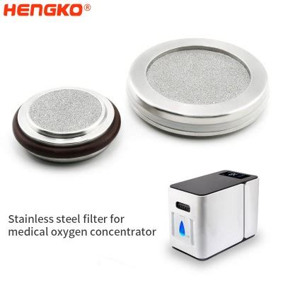 Sintered Porous Metal Stainless Steel Bacteria Hepa Filter For Medical