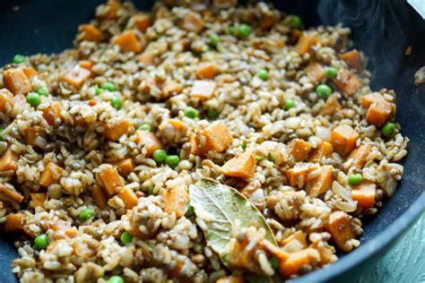 Lentil Rice Pilaf With Sweet Potato Recipe Elle Republic