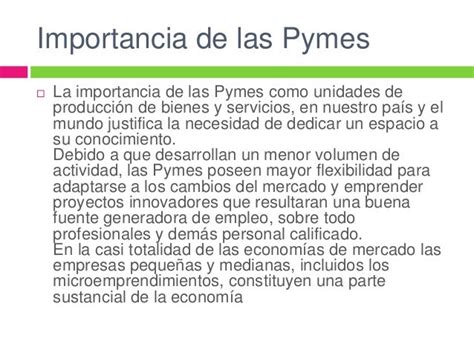 Ariannarodriguez Importancia De Las Pymes