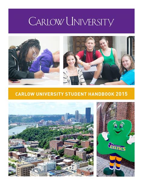 Carlow University Student Handbook 2015 By Carlow University Issuu