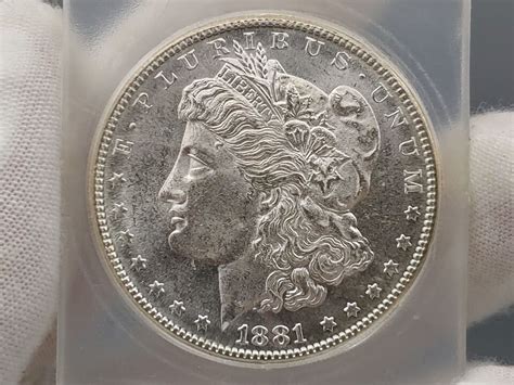 1881 S Morgan Silver Dollar GEM BU Gorgeous High Grade Eye Appeal A3