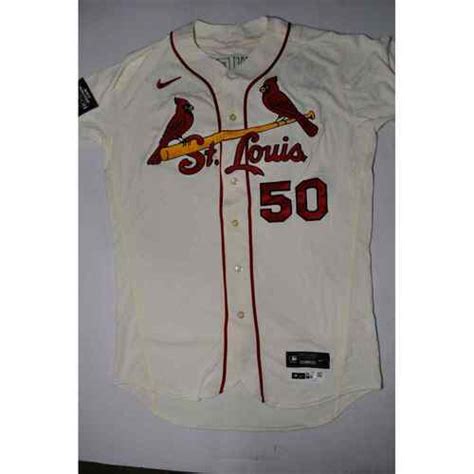 2023 London Series - Cubs vs. Cardinals - Game-Used Jersey - Adam ...