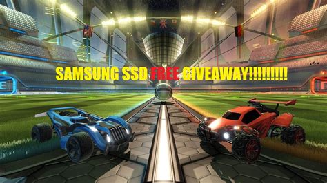 Rocket League Double Epic Save And Score Ssd Free Giveaway Youtube