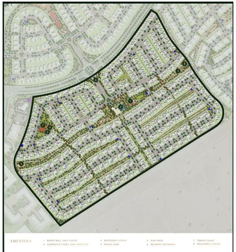 Maple Hills Estate Phase Master Plan By Emaar Properties