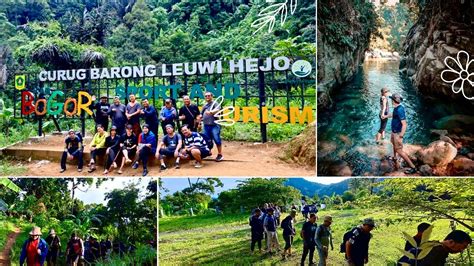 Tantangan Trekking Di Leuwi Cepet Dan Leuwi Hejo Sensasinya Mantap