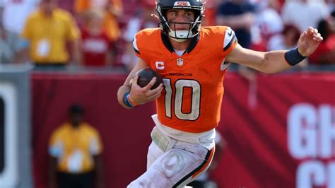 Denver Broncos Bo Nix Running At Historic Pace In His Rookie Season