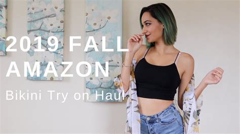 Fall Amazon Bikini Haul Swimwear Try On Swimsuit Haul YouTube