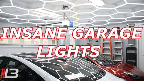 Insane Hexagon Detail Shop Garage Lights Super Bright Unboxing