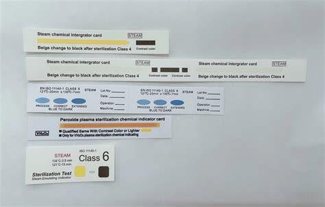 Wego Steam Sterilization Chemical Indicator Strips Card Autoclave