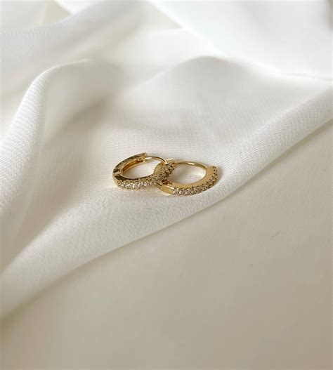 18k Gold Plated Brass Hoops – Egypt